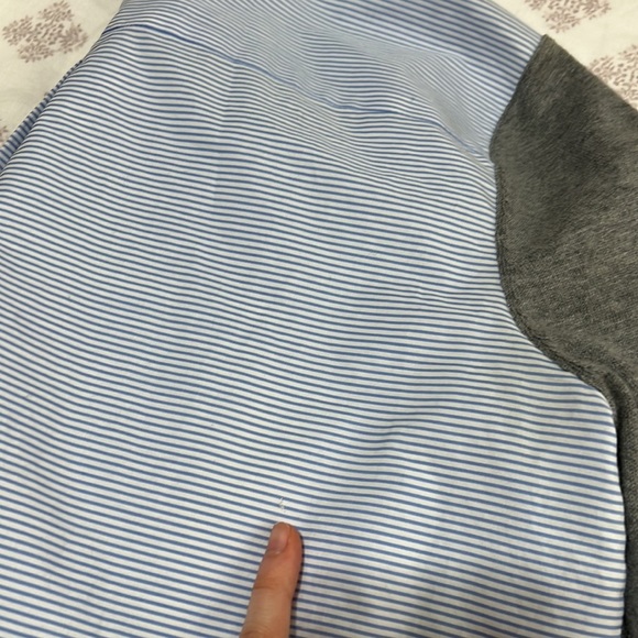 Theory 'Deverlyn' Cashmere/Cotton Layered Look Sweater - Picture 13 of 14